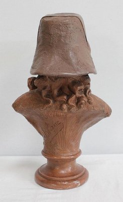 A. Blanc, Terracotta Bust of Woman, 1900s-RVK-1030688