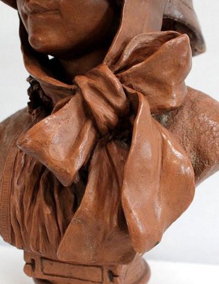 A. Blanc, Terracotta Bust of Woman, 1900s-RVK-1030688