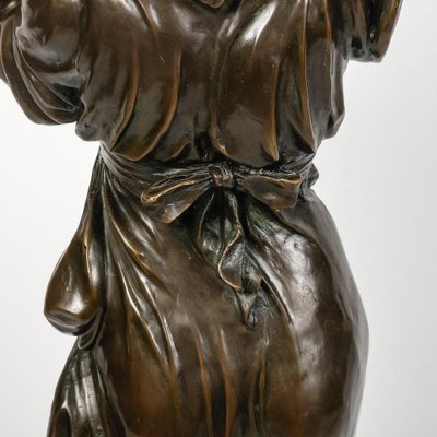 A. Carbier, Large Figurative Sculpture, 19th Century, Bronze-WFS-1817082