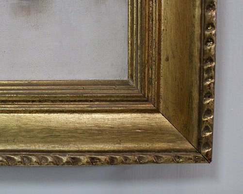 A. Delahogue, Gold Framed Canvas Painting, 1892-RVK-849496