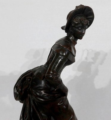 A.Gaudez, Miss Helyett, Late 19th Century, Bronze-RVK-1133687