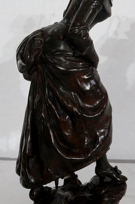 A.Gaudez, Miss Helyett, Late 19th Century, Bronze-RVK-1133687