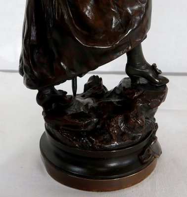 A.Gaudez, Miss Helyett, Late 19th Century, Bronze-RVK-1133687