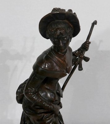 A.Gaudez, Miss Helyett, Late 19th Century, Bronze-RVK-1133687