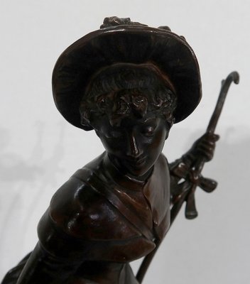 A.Gaudez, Miss Helyett, Late 19th Century, Bronze-RVK-1133687