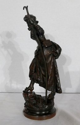 A.Gaudez, Miss Helyett, Late 19th Century, Bronze-RVK-1133687