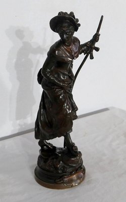 A.Gaudez, Miss Helyett, Late 19th Century, Bronze-RVK-1133687