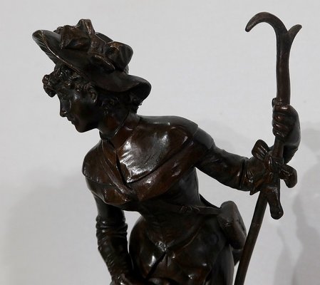 A.Gaudez, Miss Helyett, Late 19th Century, Bronze-RVK-1133687