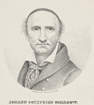 A. Pünicke, Self-Portrait, 1825, Lithograph-OJR-1273274