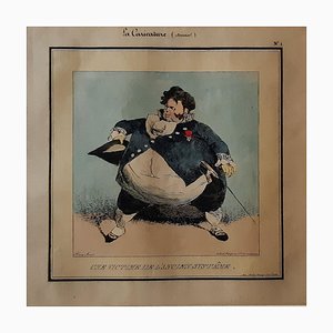 A Victim of the Old System - Original Lithograph by Henri Monnier - 1834 1834-ZCI-761972