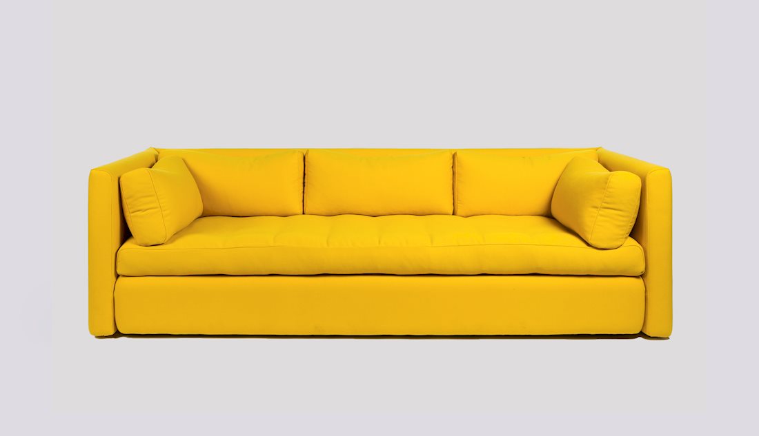 Hackney 3 Seater Sofa (fullupholstery) by HAY