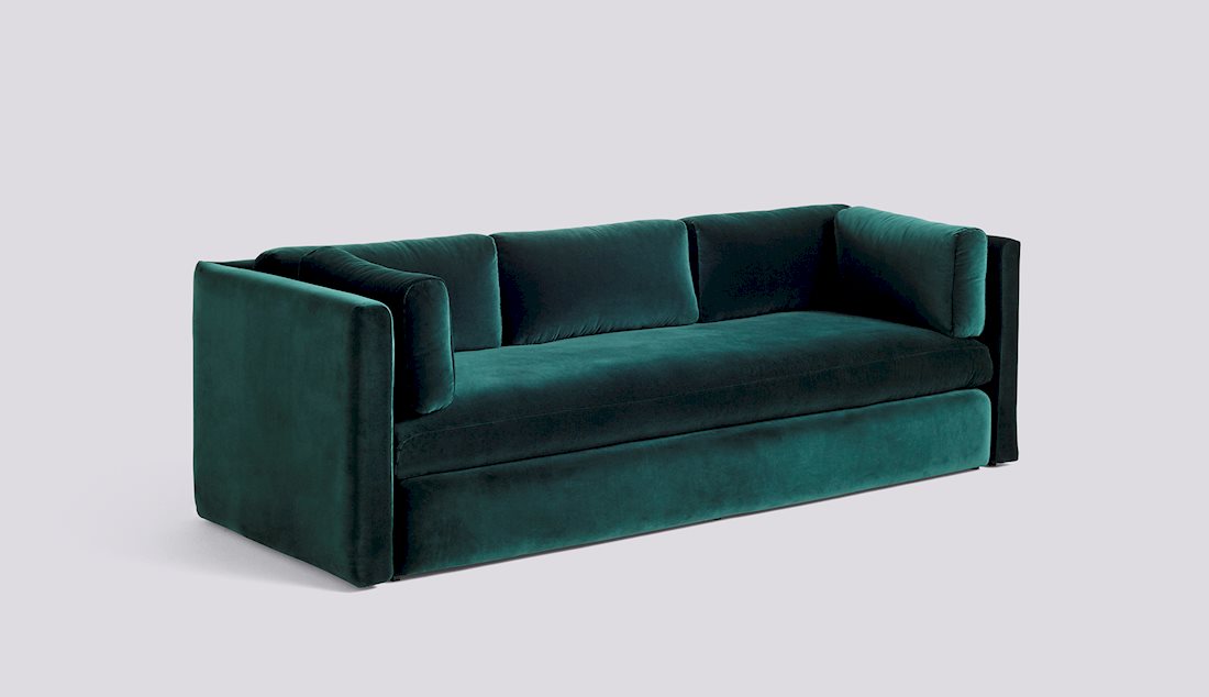 Hackney 3 Seater Sofa (fullupholstery) by HAY