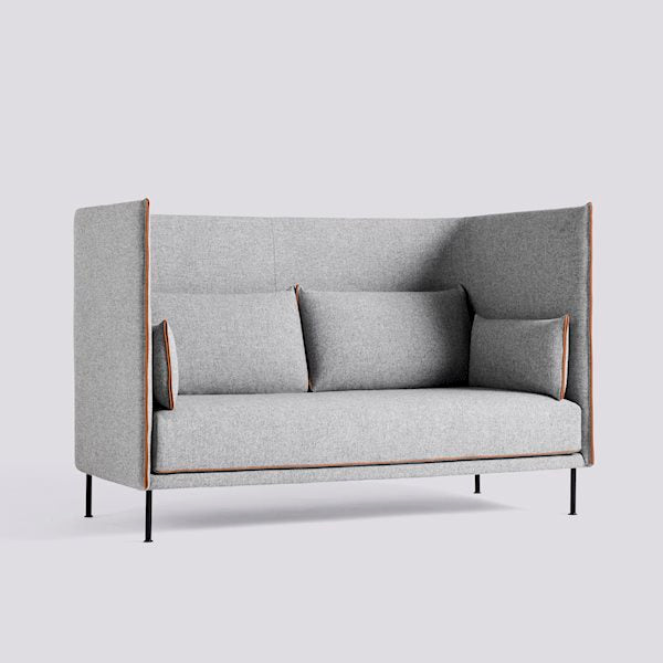 Silhouette 2 Seater Sofa (High) by HAY