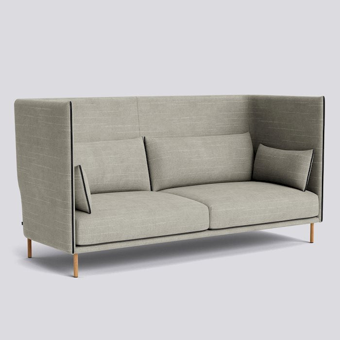 Silhouette 3 Seater Sofa (High) by HAY