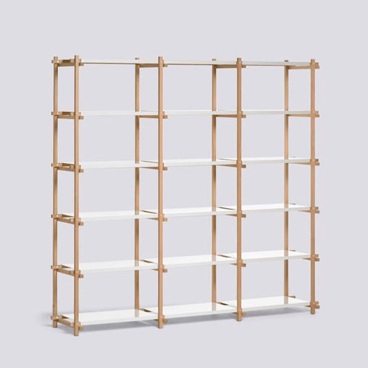 Woody Shelf (H196 x W225 x L44) by HAY