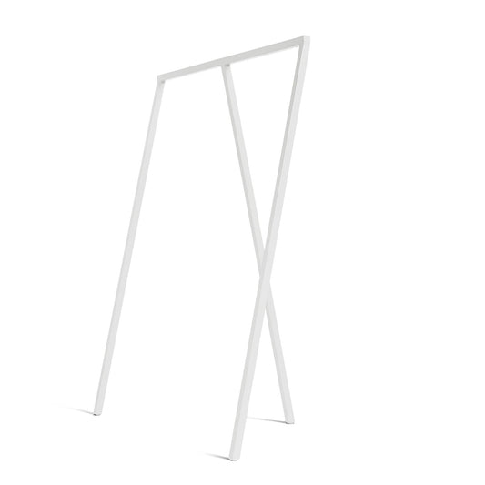 Loop Stand Wardrobe Clothes Rack L130 X H150 by HAY #White