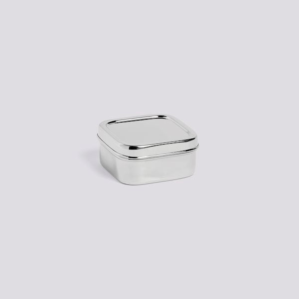 Steel Lunch Box (square) by HAY