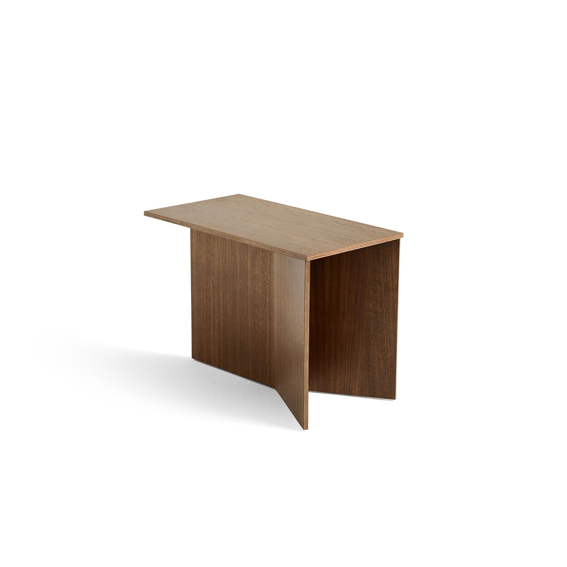 Slit Wood Coffee Table Oblong by HAY #Walnut