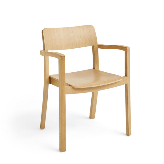 Pastis Dining Chair with Armrest by HAY #Lacquered Oak