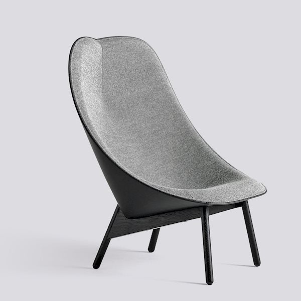 Uchiwa Lounge Chair (full upholstery) by HAY