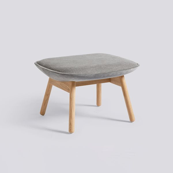 Uchiwa Ottoman (full upholstery) by HAY