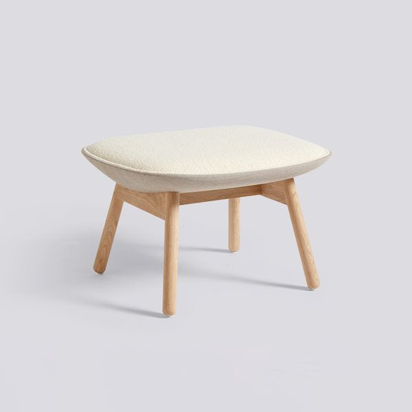 Uchiwa Ottoman (full upholstery) by HAY