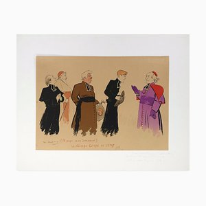 About Separation - Lithograph by Daniel de Losques - Early 20th Century Early 20th Century-ZCI-761027