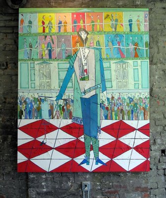 Abraham Dayan, Mozart à l'Opéra de Vienne, 2002, Oil on Canvas-CHG-1057575