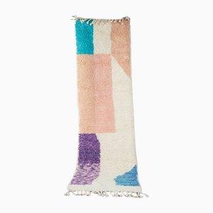 Abstract Berber Runn Rug, 2010s-GPP-1383915