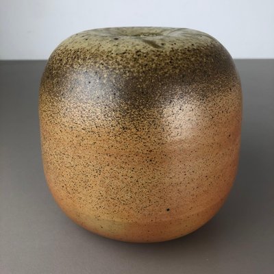 Abstract Ceramic Studio Pottery Vase Object by Horst Kerstan, Kandern, Germany, 1980s-QZ-1159856