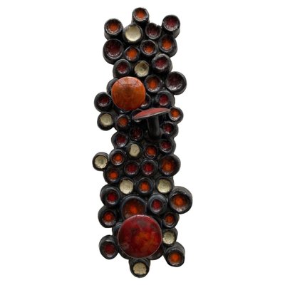 Abstract Ceramic Wall Sculpture from Perignem, Belgium-KL-1259932