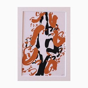 Abstract Composition, Lithograph, 1950s-ZCI-900769