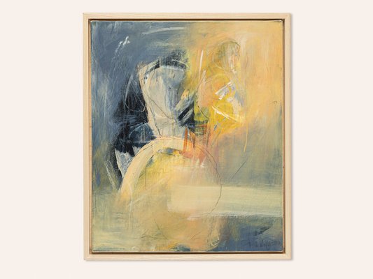 Abstract Composition, Oil on Canvas-GPP-1047849