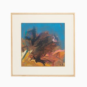 Abstract Composition, Oil on Panel, Framed-GPP-1054021