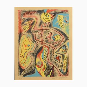 Abstract Composition - Original Lithograph by André Masson - 1970s 1970s-ZCI-757459