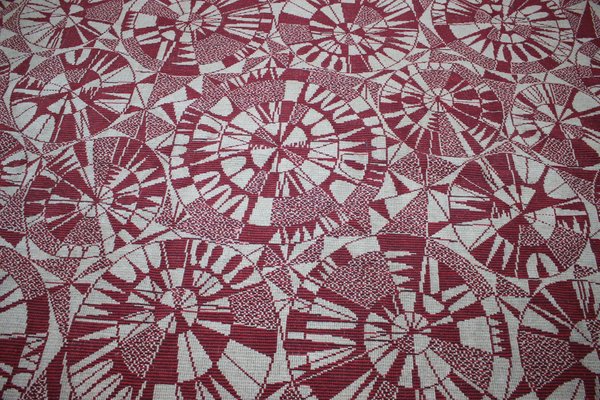 Abstract Geometric Carpet, 1960s-TZ-973357