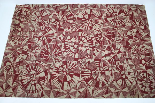 Abstract Geometric Carpet, 1960s-TZ-973357