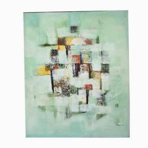 Abstract Painting, 2000s, Oil on Canvas-KNM-1004460