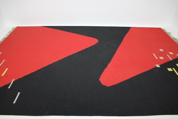 Abstract Rug, 1960s-TZ-891686