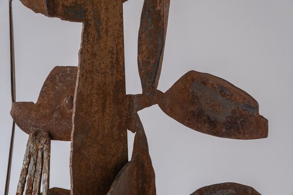 Abstract Sculpture, Late 1960s, Steel-VWQ-1794223