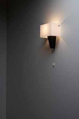 Abstract Wall Sconces in Acrylic and Metal, 1950s-POG-1822377