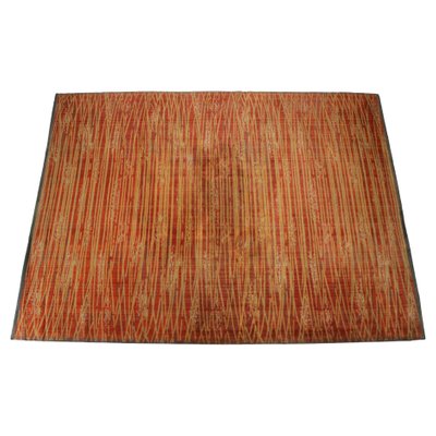 Abstract Wool Rug, 1940s-TZ-1153608