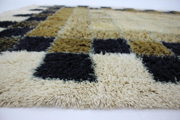 Abstract Wool Rug by Hojer Eksport Wilton, Denmark, 1960s-TZ-1422372