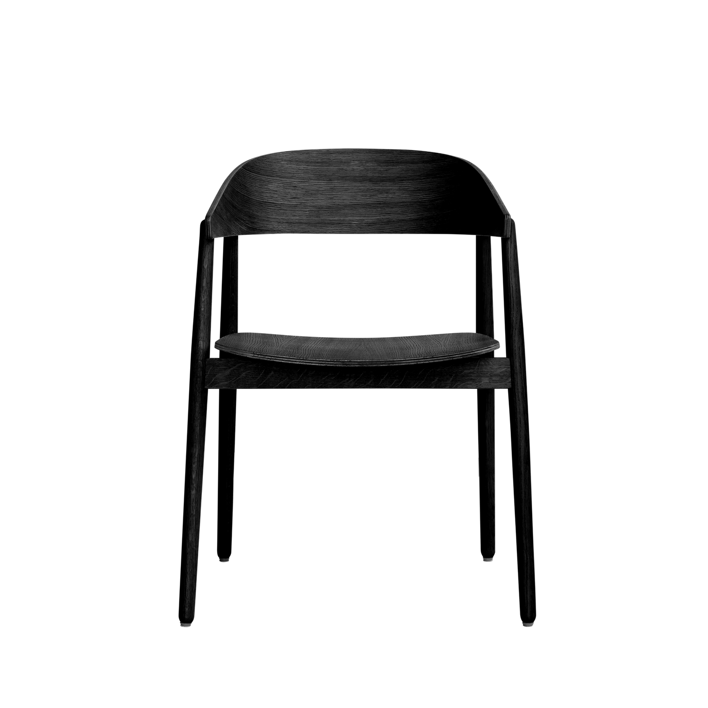 AC2 Dining Chair with Armrests by Andersen Furniture #Black