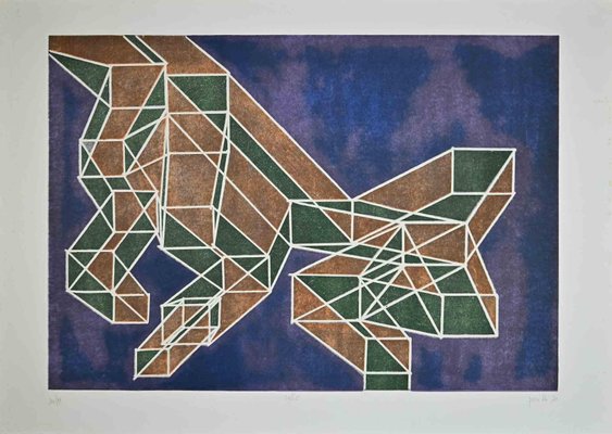 Achille Perilli, Ratio, Original Lithograph, 1970-ZCI-1179773