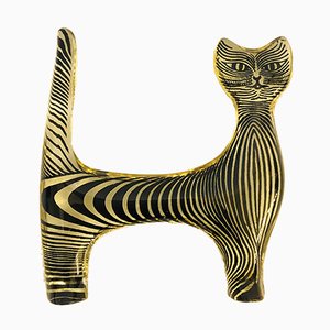 Acrylic Glass Acrylic Cat by Abraham Palatnik, 1960s-RZY-786379