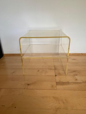 Acrylic Glass Auxiliary Table, 1970s-VQM-1332428