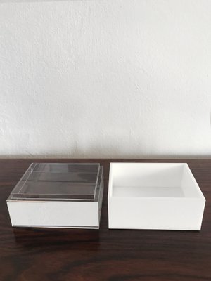 Acrylic Glass Boxes by Alessandro Albrizzi, 1990s, Set of 2-CC-1533088