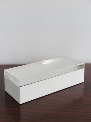 Acrylic Glass Boxes by Alessandro Albrizzi, 1990s, Set of 2-CC-1533088