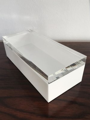 Acrylic Glass Boxes by Alessandro Albrizzi, 1990s, Set of 2-CC-1533088